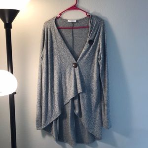 Gray Cardigan